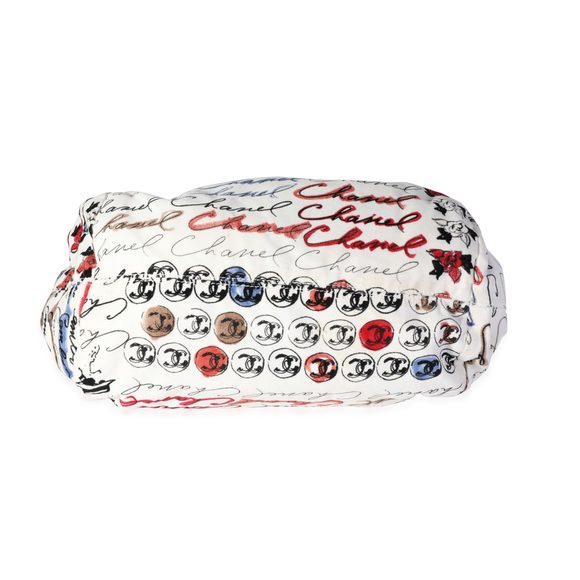 Chanel Camellia-Printed Velvet Frame Bag - Picture 4 of 7